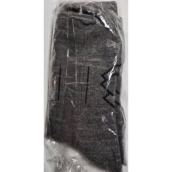 Merino Tech Wool Hiking Socks Gray Base Layer Skiing Unisex Men's M Women's 5-9 - Picture 2 of 3